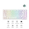 Akko TAC75 HE Shine-Through White Wired ARGB Mechanical Keyboard (Akko AstroAim Magnetic Switch)