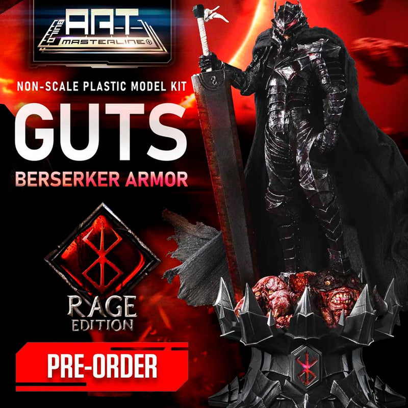 BUILD ART MASTERLINE Berserk Guts Berserker Armor "Rage" Plastic Model Kit Pre-Order Downpayment