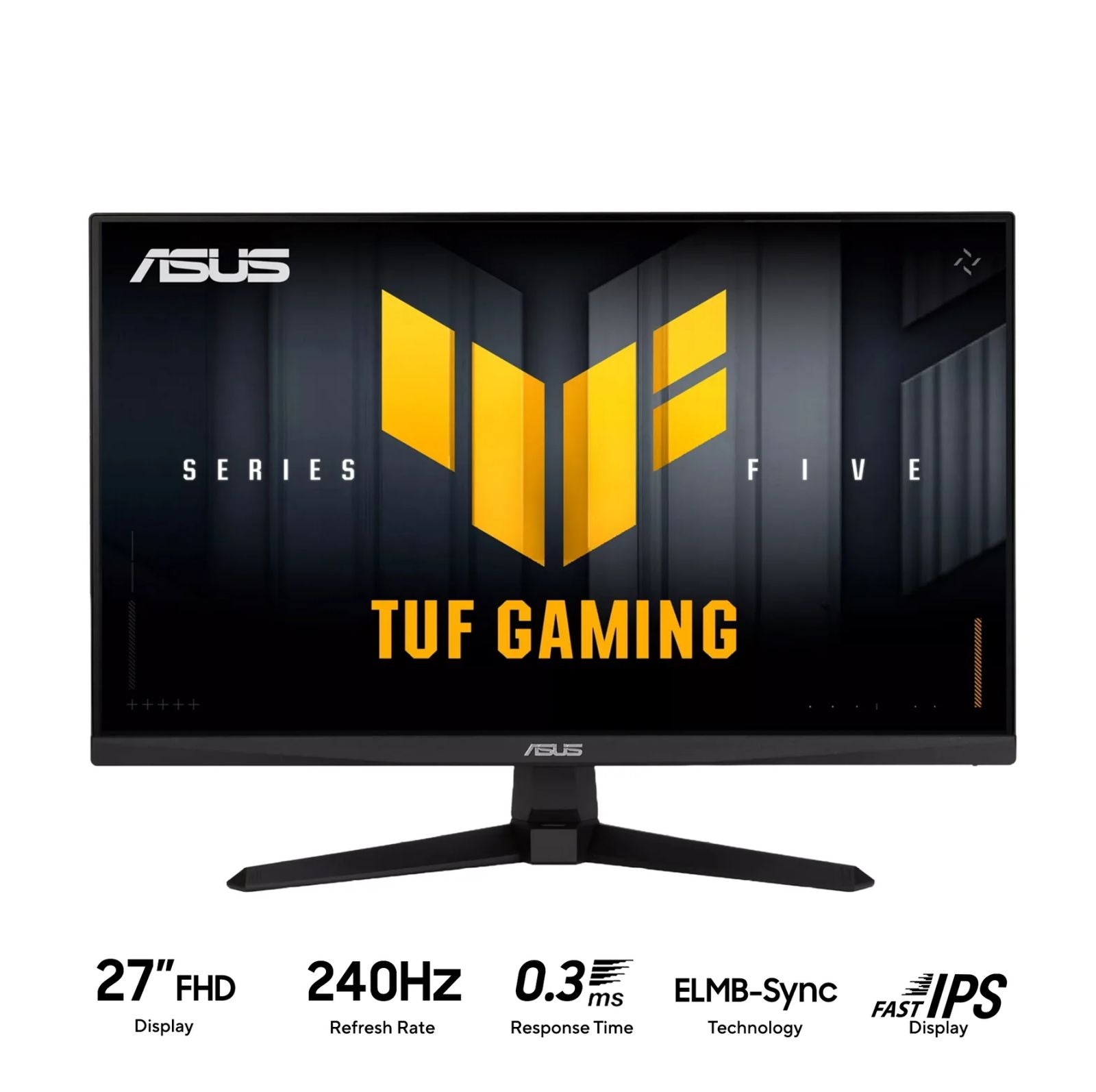 Asus TUF Gaming VG279QM5A 27" FHD (1920x1080) 240Hz 0.3ms Fast-IPS Monitor with Tilt Adjustment