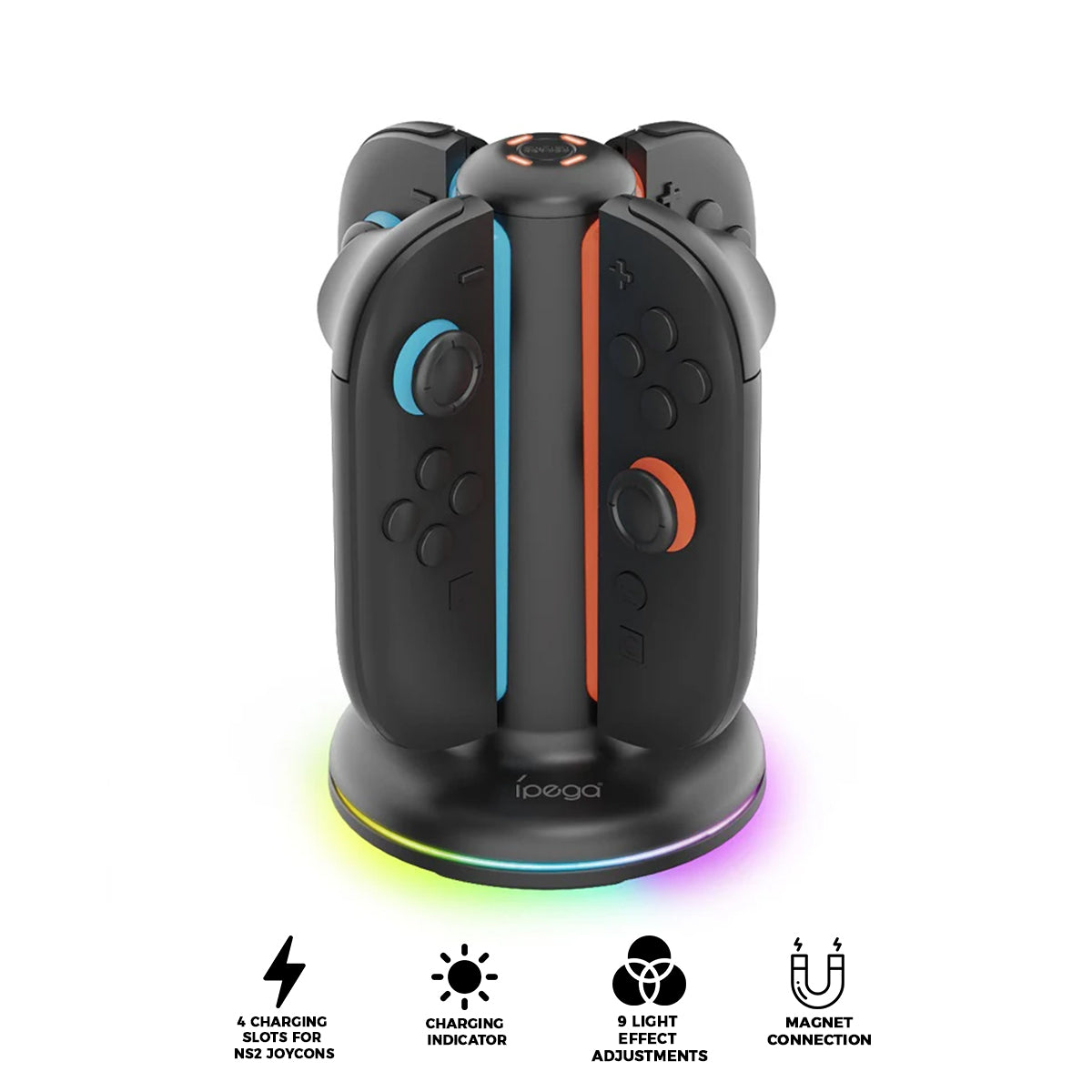Ipega Round Seat Charging Dock for Nintendo Switch 2 (PG-SW2052)