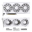 XFX Swift AMD Radeon RX 9060 XT OC Triple Fan Gaming Ed. 16GB GDDR6 Graphics Card (White) (RX-96TS316W7)