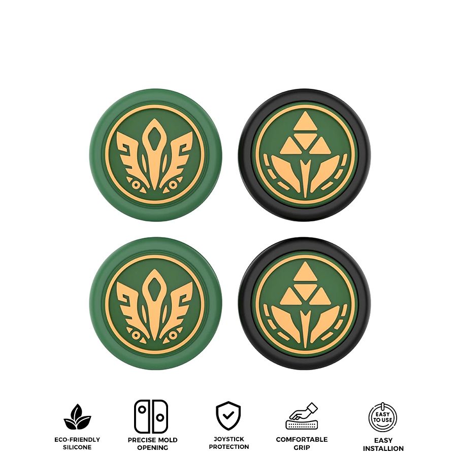 IINE Zelda Joystick Caps for Nintendo Switch 2 (Green/Yellow) (L1152)