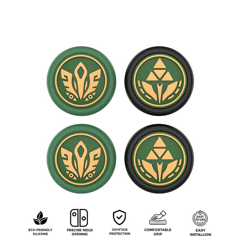 IINE Zelda Joystick Caps for Nintendo Switch 2 (Green/Yellow) (L1152)