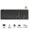 Ajazz AK980 Max RGB Wired 98-Keys Gasket-Mounted Hot-Swappable Mechanical Keyboard (Black) (Magnetic Grain Switch)