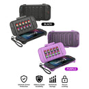 JSAUX Shock-Absorbent Storage Case for Nintendo Switch 2 (PC0116) (Black, Purple) 