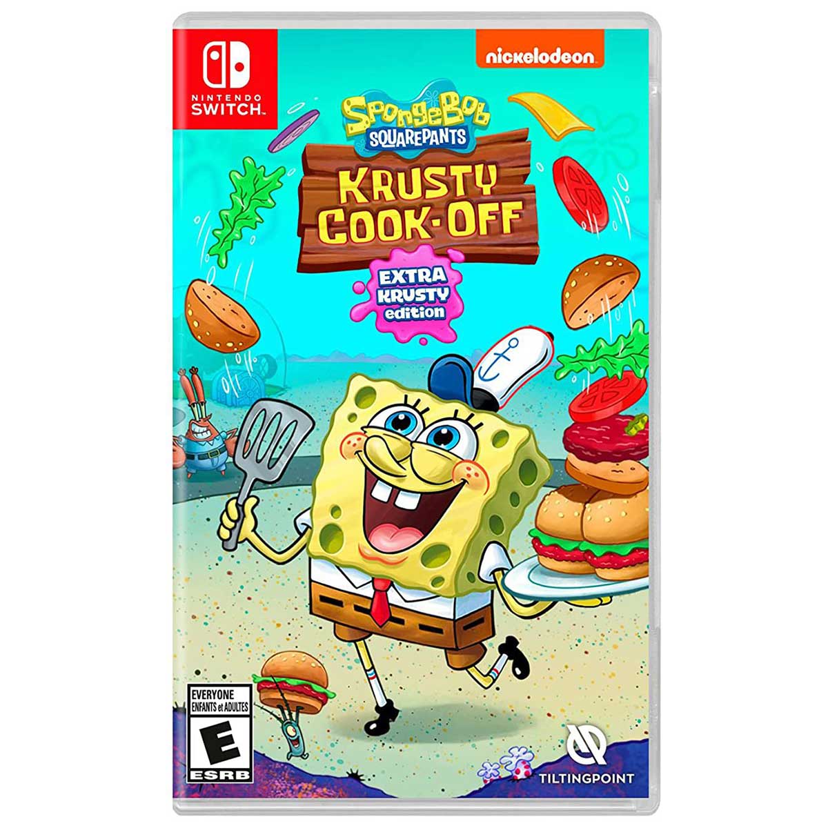NINTENDO SWITCH SPONGEBOB KRUSTY COOK-OFF EXTRA KRUSTY EDITION