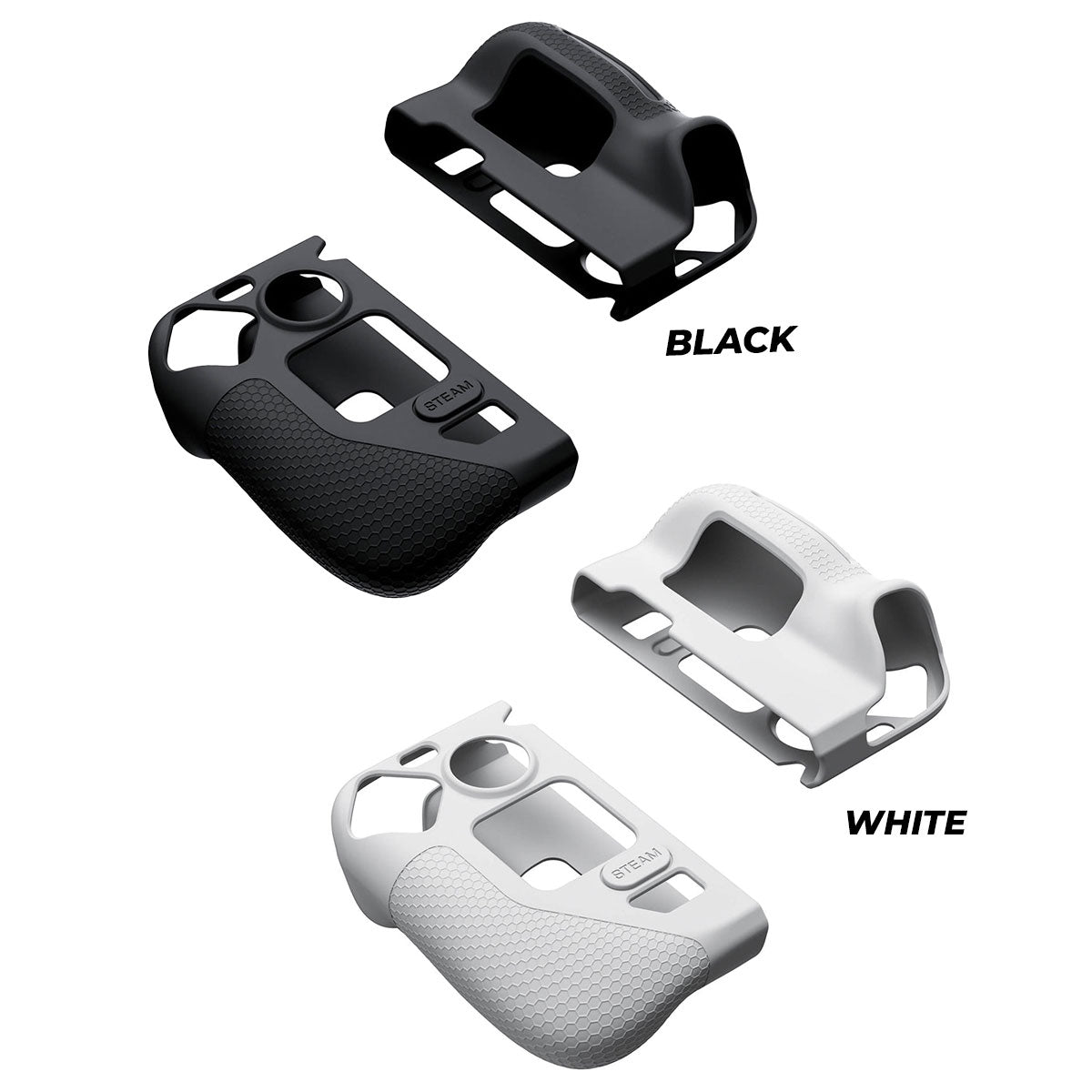 JSAUX Silicone Grip for Steam Deck/ Steam Deck OLED (Black, Grey) (GP0016)