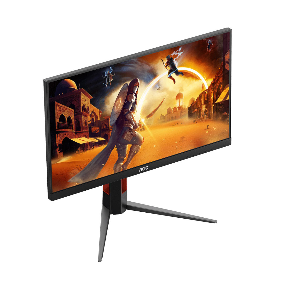 AOC 27G4/71 27" IPS (1920x1080) 180Hz 1ms MPRT IPS Wide View Adaptive Sync Gaming Monitor (Black/Red)