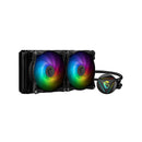 MSI MAG Coreliquid 280R V2 ARGB Aio Liquid CPU Cooler (Black)