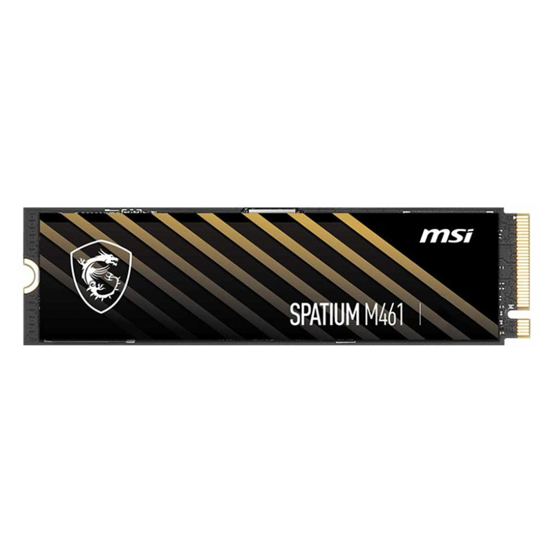 MSI Spatium M461 500GB PCIE 4.0 NVME M.2 SSD