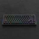 Akko Black 5075B Plus Shine-Through Multi-Mode RGB Hot-Swappable Mechanical Keyboard (Akko V3 Cream Yellow Pro)