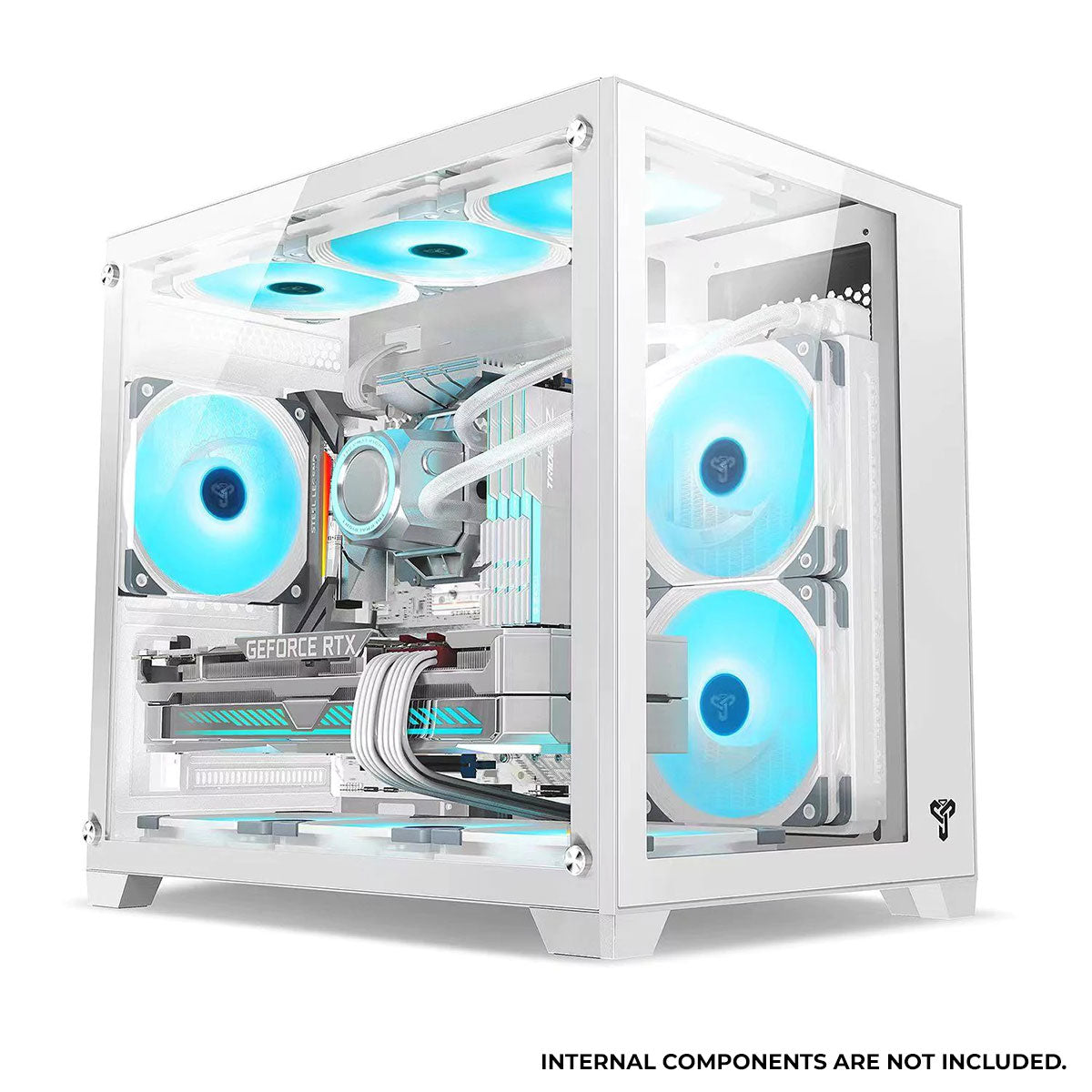 Trendsonic Olaf OL31M Dual Chamber TG Gaming Micro ATX Case
