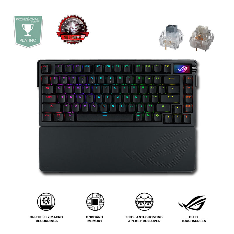 Asus ROG M702 Azoth Extreme Tri-Mode Mechanical Gaming Keyboard