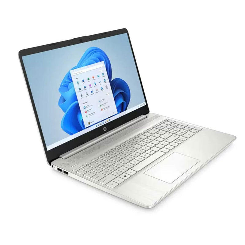 HP 15-FC0204AU Laptop (Natural Silver) | 15.6" FHD (1920x1080) | R5-7520U | 8GB RAM | 512GB Ssd | AMD Radeon Graphics | Windows 11 Home | Ms Office Home & Student 2021 | HP Prelude Topload Bag