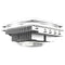 ID-Cooling IS-55 ARGB 120mm CPU Air Cooler (White)