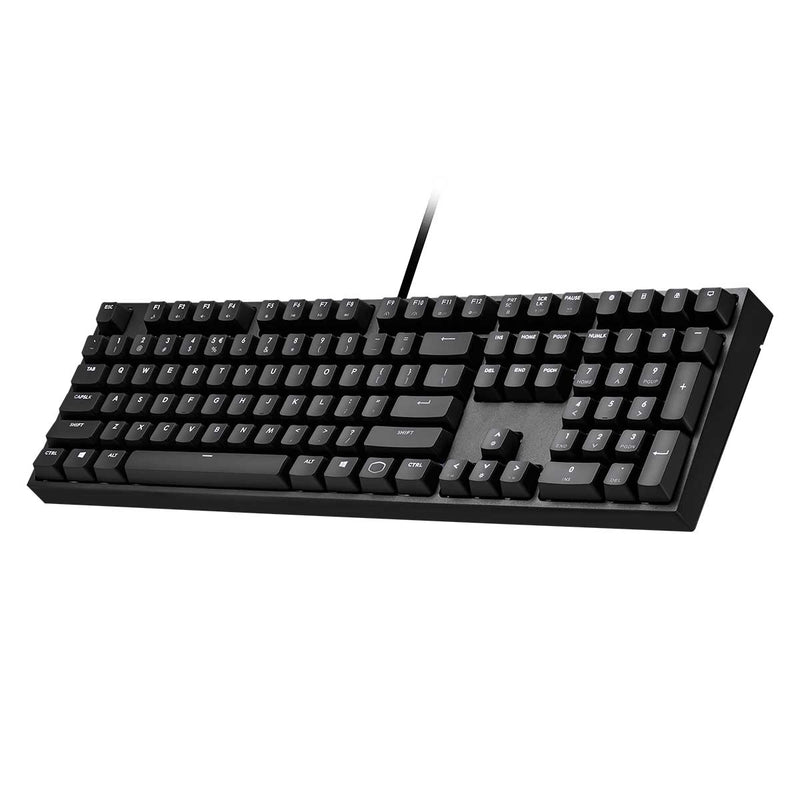 COOLER MASTER CK320 MECHANICAL GAMING KEYBOARD WITH CHERRY MX SWITCHES AND LED BACKLIGHTNING (CHERRY MX BLUE)