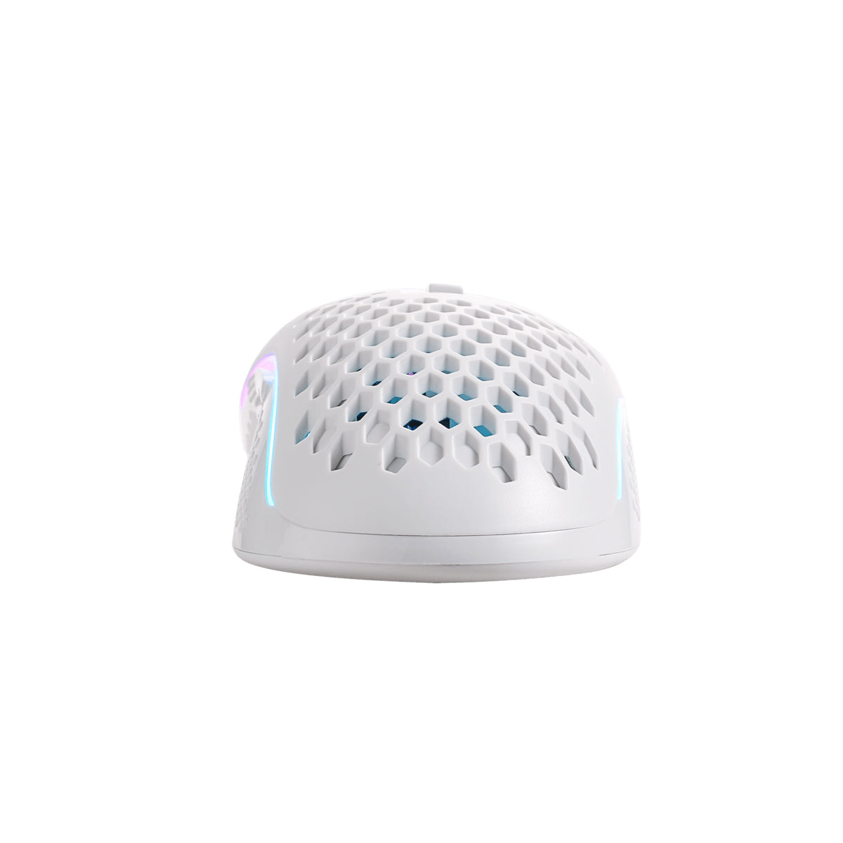 REDRAGON STORM HONEYCOMB RGB GAMING MOUSE FOR BATTLEGROUNDS (M808W-RGB) WHITE - DataBlitz