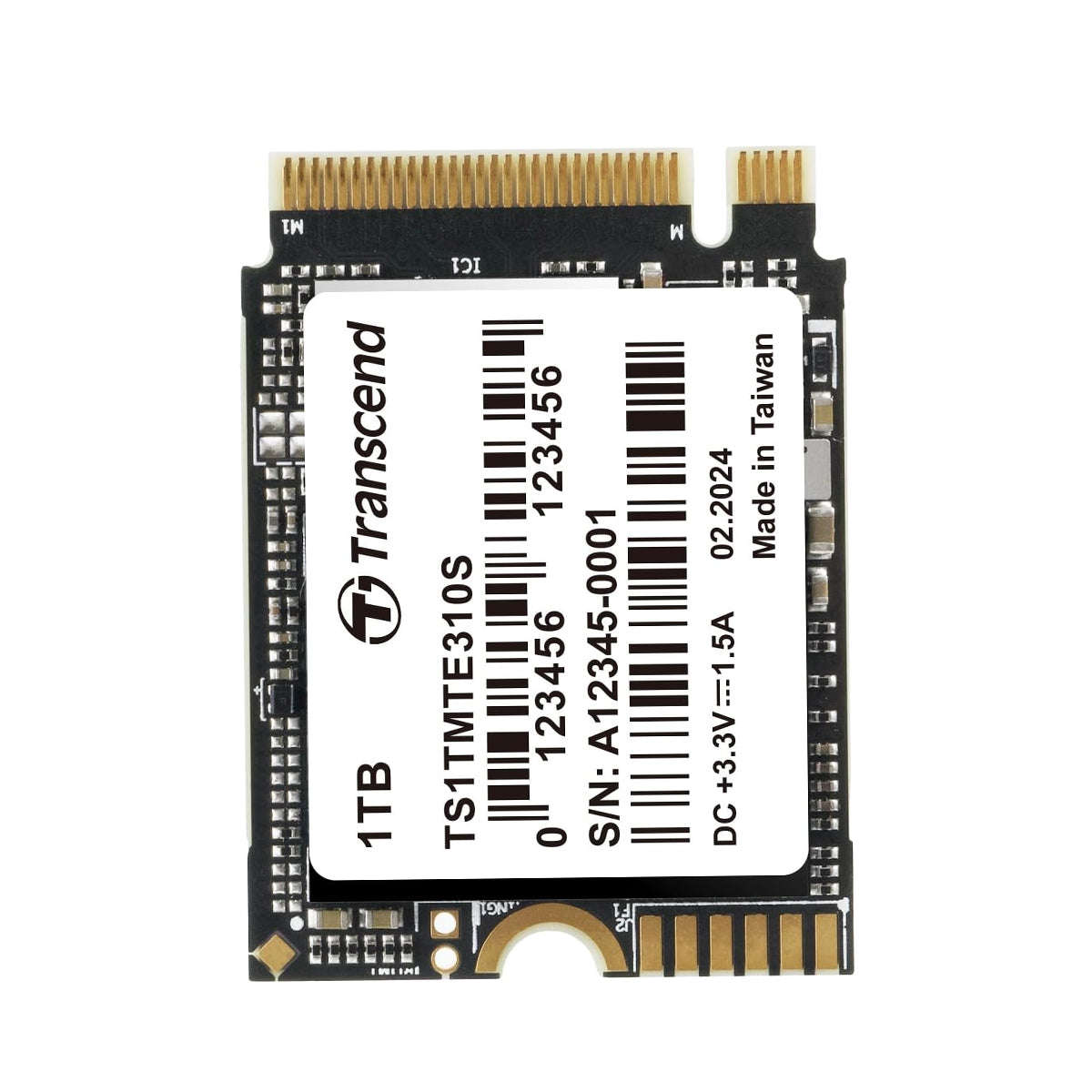 Transcend 310S M.2 2230 PCIe Gen4 x4 Internal SSD (512GB, 1TB, 2TB)