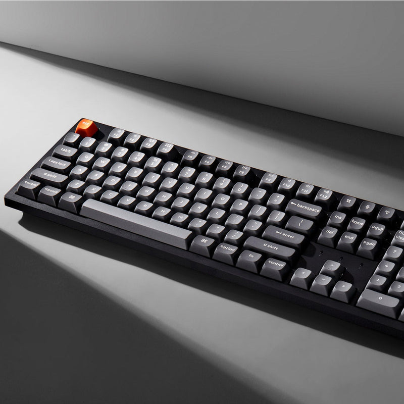 Keychron K10 Max QMK Fully Assembled RGB Backlight Hot-Swappable Full-Size Wireless Mechanical Keyboard - Black (Super Banana Switch, Super Brown Switch, Super Red Switch) (K10M-H4, K10M-H3, K10M-H1)