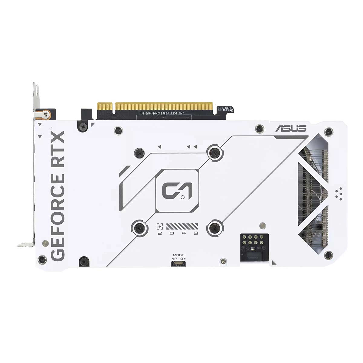 Asus Dual Geforce RTX 4060 OC 8GB GDDR6 Graphics Card (White)
