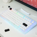 AKKO ACR Pro 75 RGB Hot-Swappable Mechanical Keyboard (Akko Crystal)