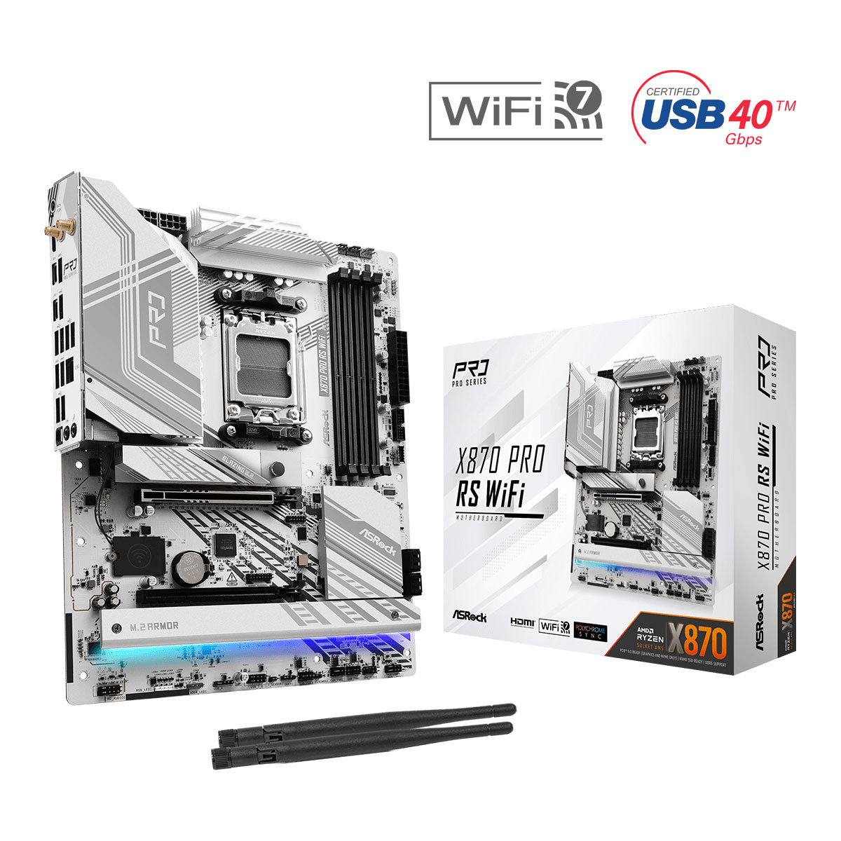 Asrock X870 PRO RS Wifi DDR5 MotherBoard