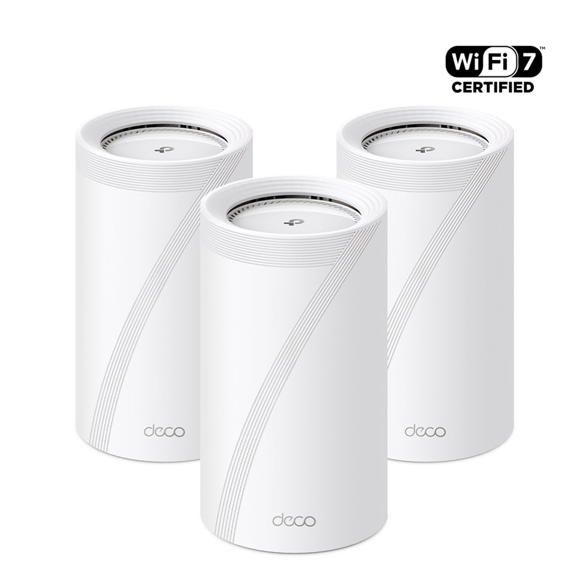 TP-Link Deco BE85 BE22000 Tri-Band Whole Home Mesh WiFi 7 System (1-Pack, 2-Pack, 3-Pack)