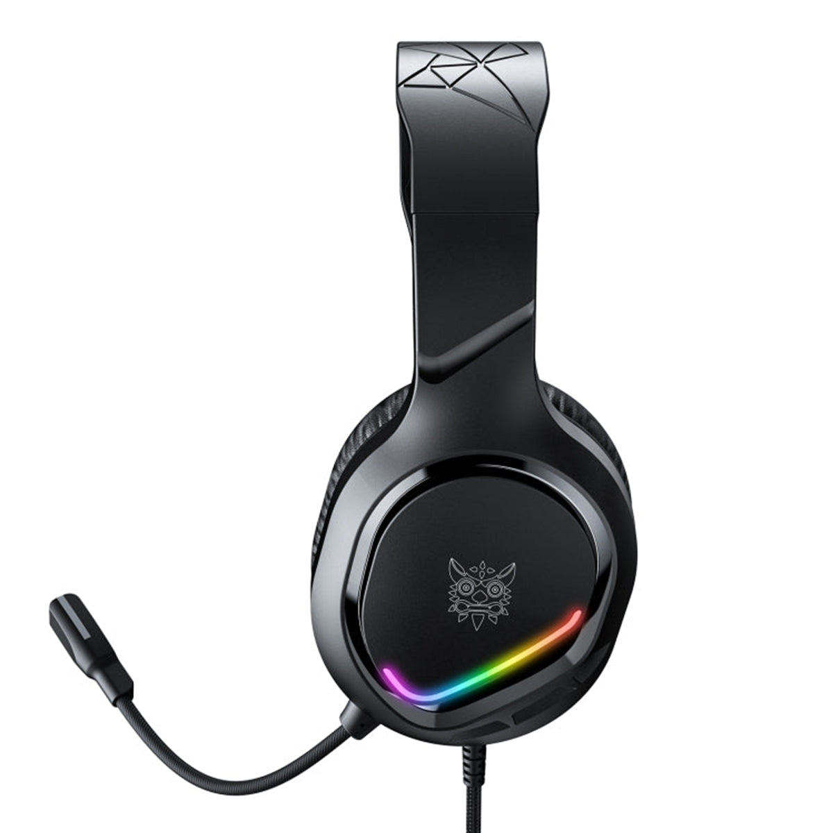 Onikuma X31 RGB Wired Gaming Headset with Noise Cancelling Microphone (Black)