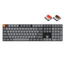 Keychron K5 Max QMK/VIA RGB Backlight Hot-Swappable Wireless Custom Mechanical Keyboard (Low Profile Gateron Mechanical Brown Switch/Red Switch) (K5M-H3, K5M-H1)