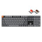 Keychron K5 Max QMK/VIA RGB Backlight Hot-Swappable Wireless Custom Mechanical Keyboard (Low Profile Gateron Mechanical Brown Switch/Red Switch) (K5M-H3, K5M-H1)