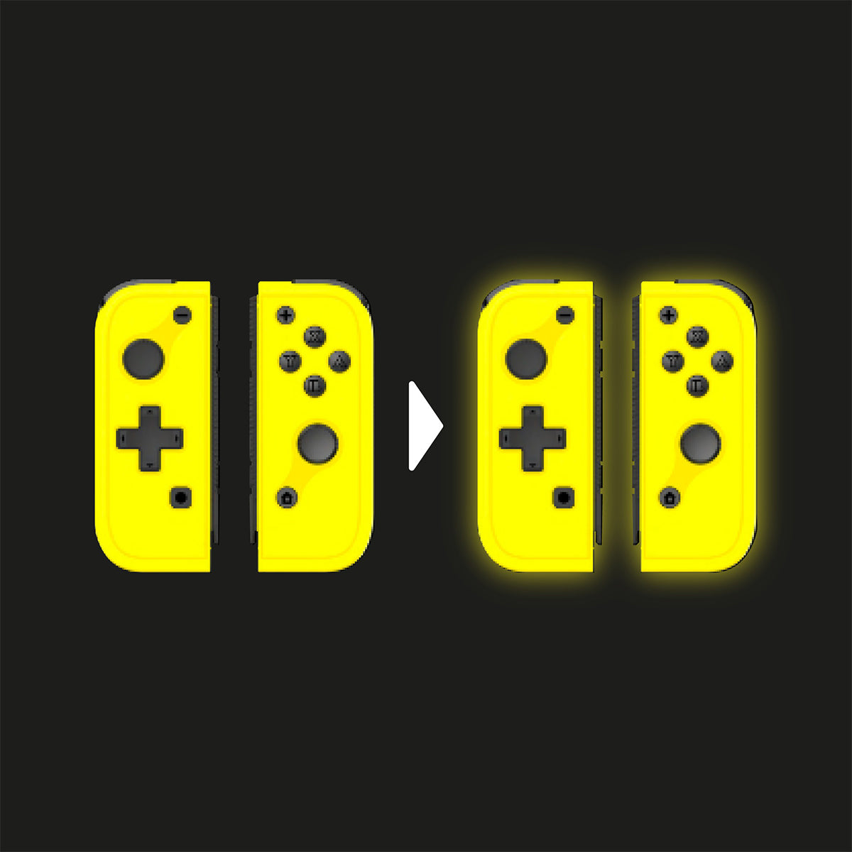Omelet Gaming Mini JoyPad Glow in the Dark Controller