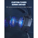 Onikuma X20 7.1 Wired Professional Gaming Headset with Noise Cancellation Microphone (Black)