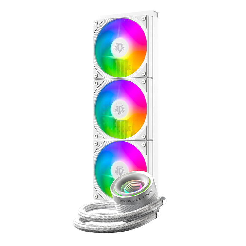 ID-Cooling FX360 INF 360mm AIO Liquid Cooler with Infinity Mirror Display - DataBlitz