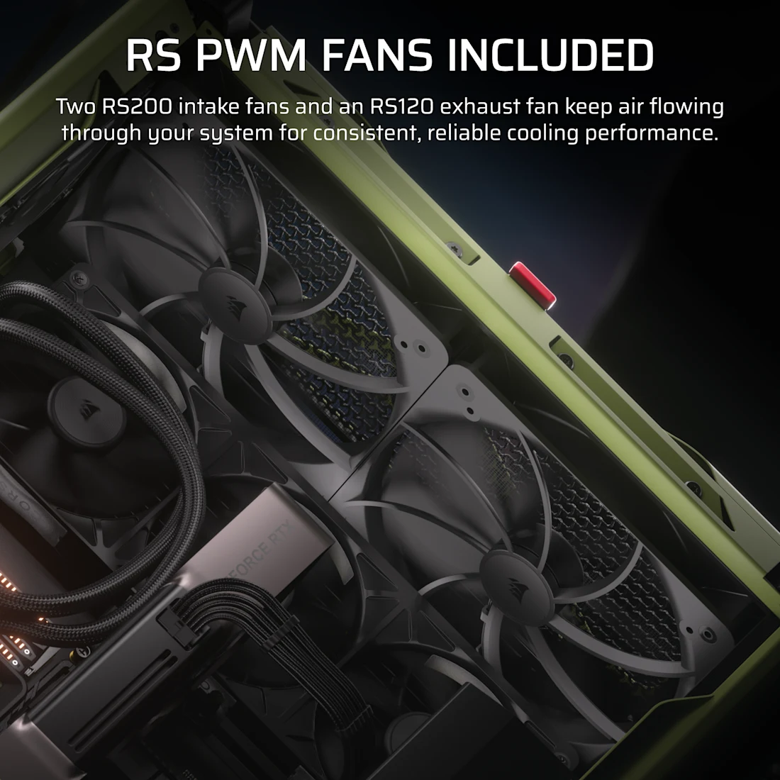 Corsair WARTHOG RS Airflow Mid-Tower Tempered Glass PC Case