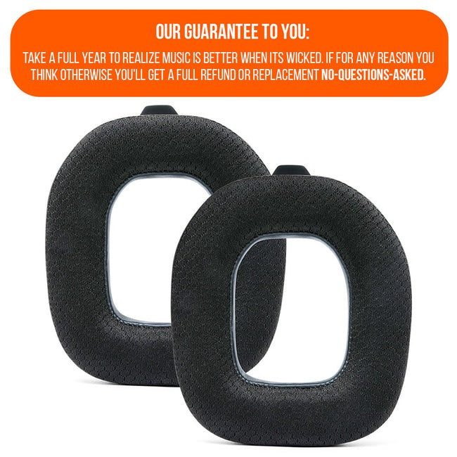 Wicked Cushions Astro A50 Gen 4 / Astro A50 Gen 5 / Astro A50X Earpads - WC FreeZe Cooling Gel (Black, Black Camo, 90s White, 90s Black)