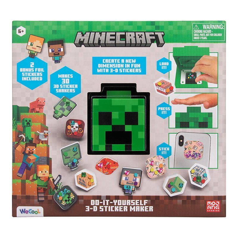 Paladone Minecraft 3D Sticker Maker (WC14320MCF)
