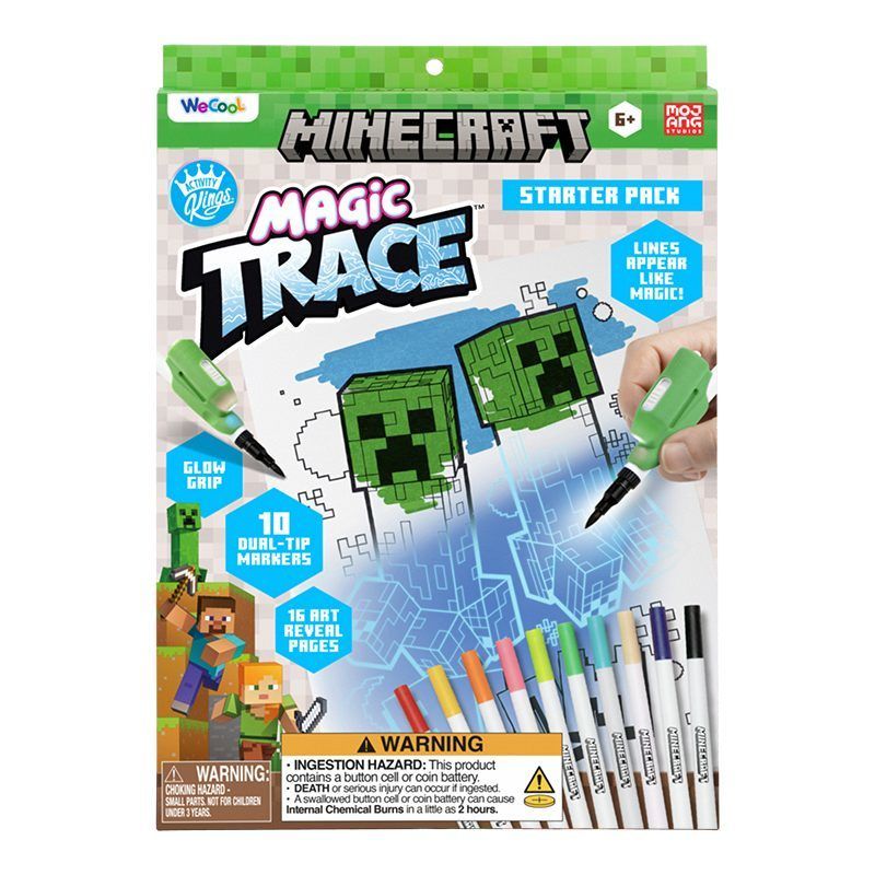 WeCool Minecraft Magic Trace Starter Pack (WC14693MCFGBL)