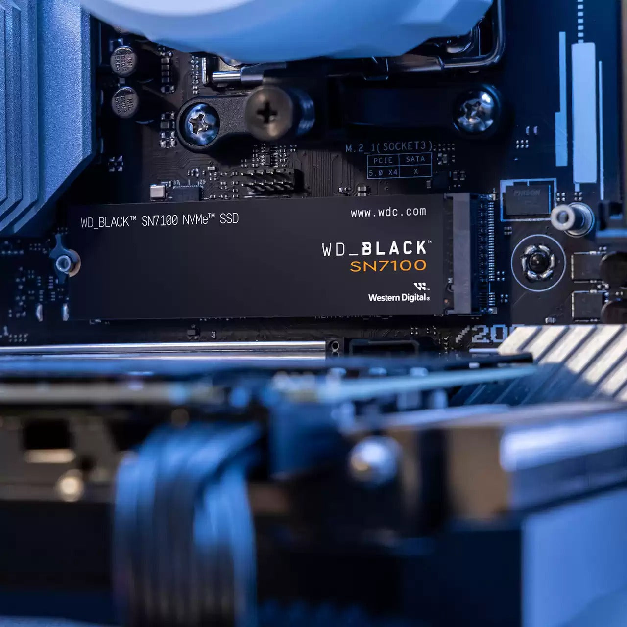 WD Black SN7100 NVMe PCIe Gen 4.0 M.2 2280 7250MB/s Read Speed Internal Gaming SSD