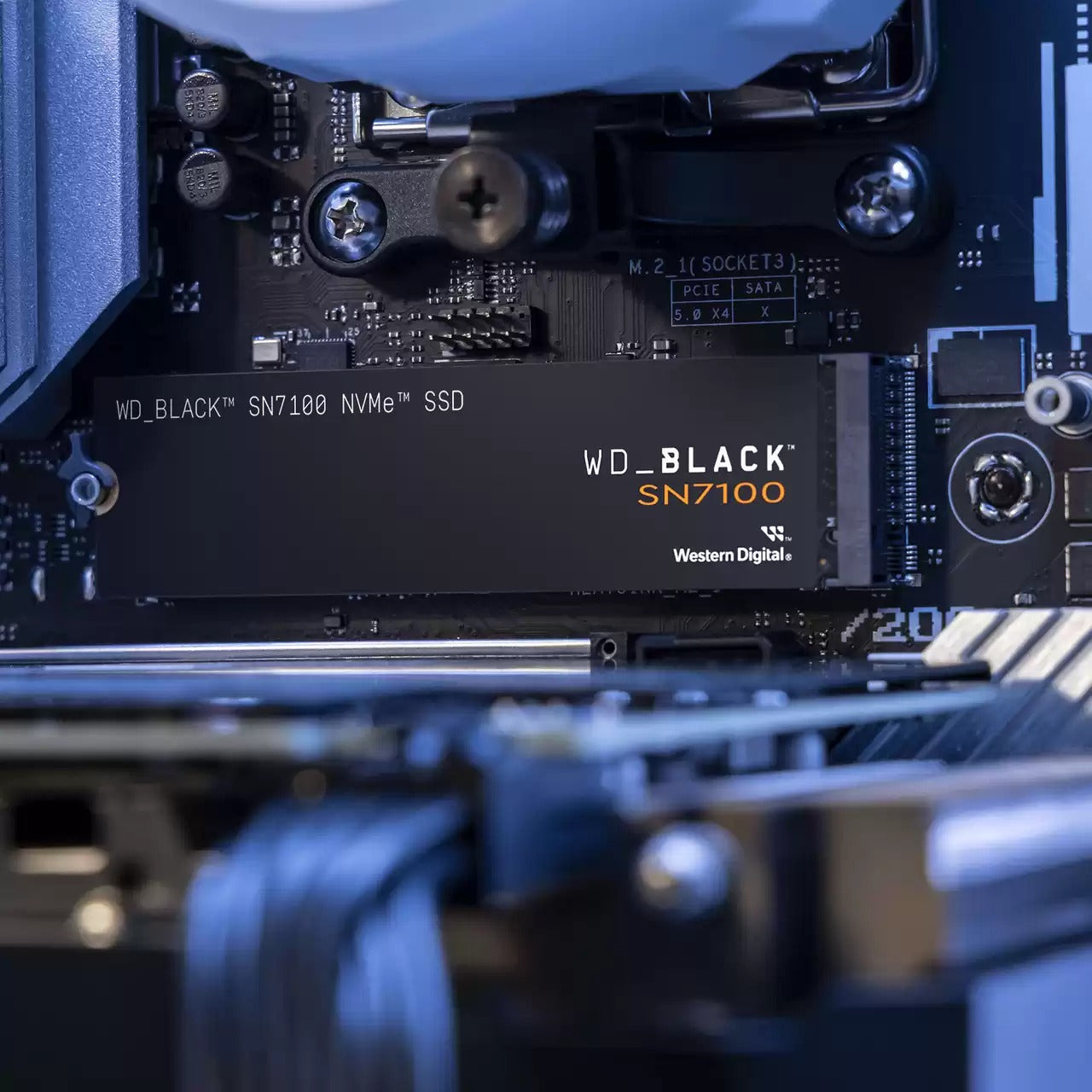 WD Black SN7100 4TB NVMe PCIe Gen 4.0 M.2 2280 7000MB/s Read Speed Internal Gaming SSD (WDS400T4X0E)