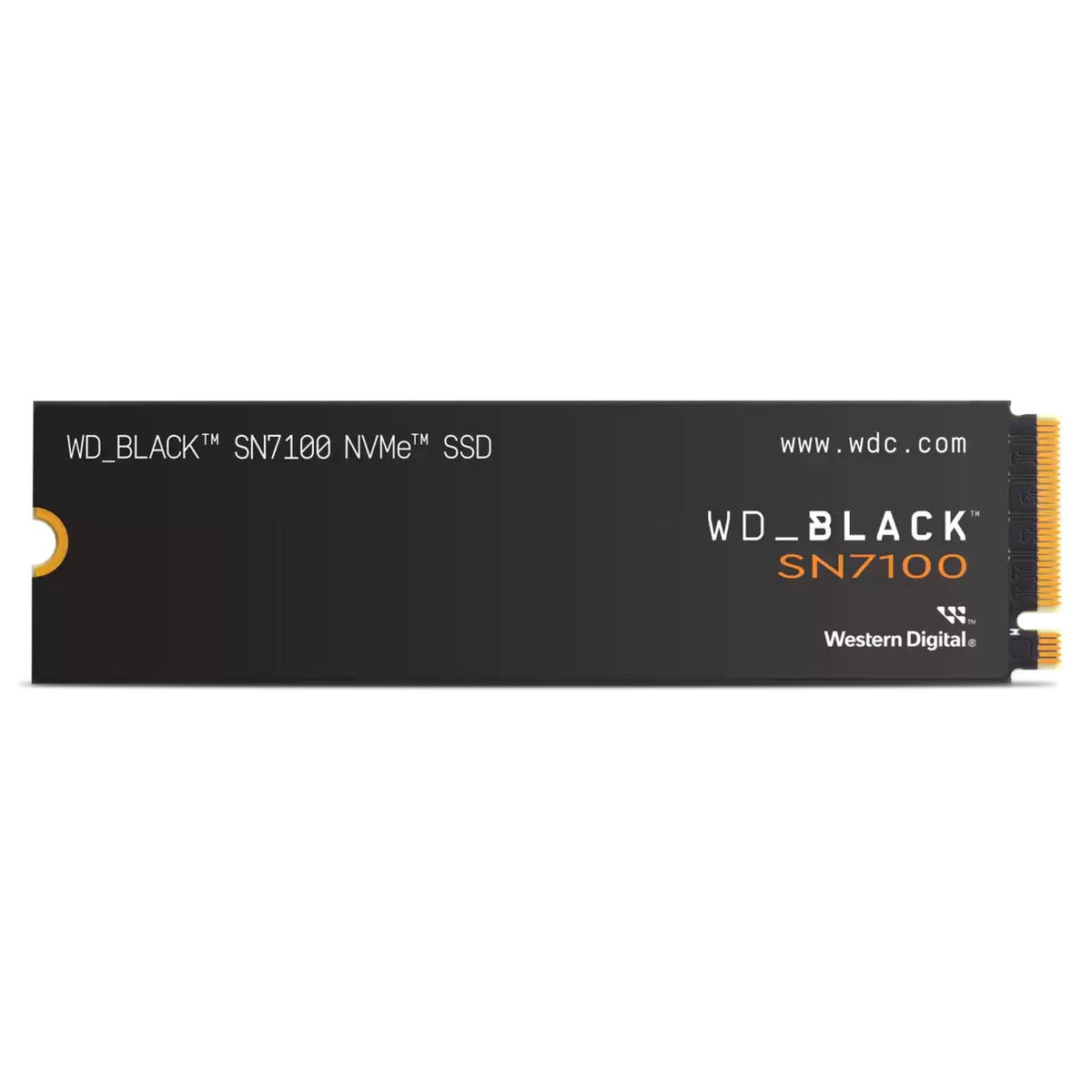 WD Black SN7100 500GB NVMe PCIe Gen 4.0 M.2 2280 6800MB/s Read Speed Internal Gaming SSD