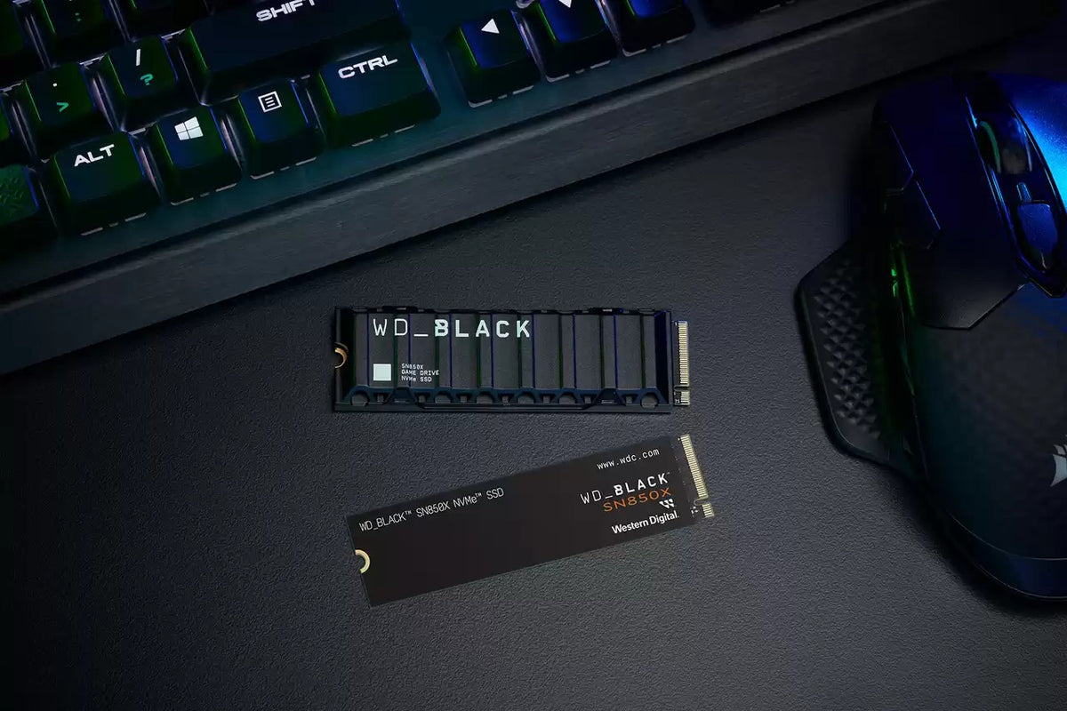 WD BLACK SN850X 8TB NVMe PCIe Gen4 x4 M.2 2280 7200MB/s Read Speed Internal Gaming SSD