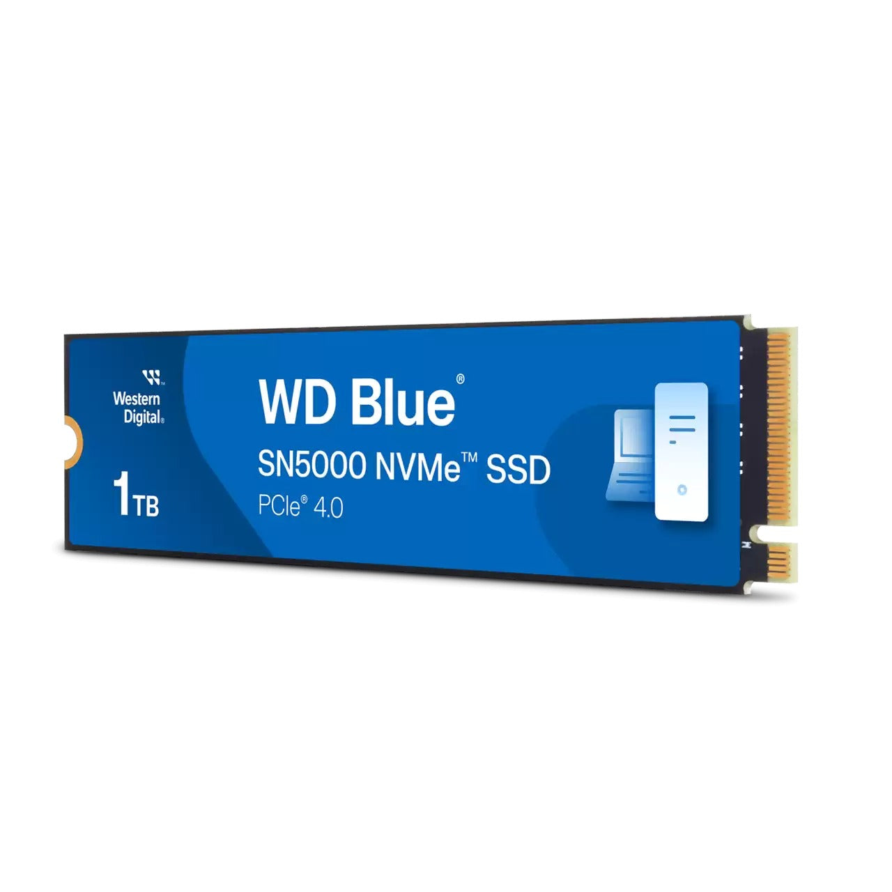 WD Blue SN5000 1TB NVMe PCIe Gen 4.0 M.2 2280 Up to 5,150MB/s Read Internal SSD (WDS100T4B0E)