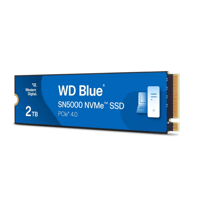 WD Blue SN5000 2TB NVMe PCIe Gen 4.0 M.2 2280 5150MB/s Read Speed Internal SSD (WDS200T4B0E)