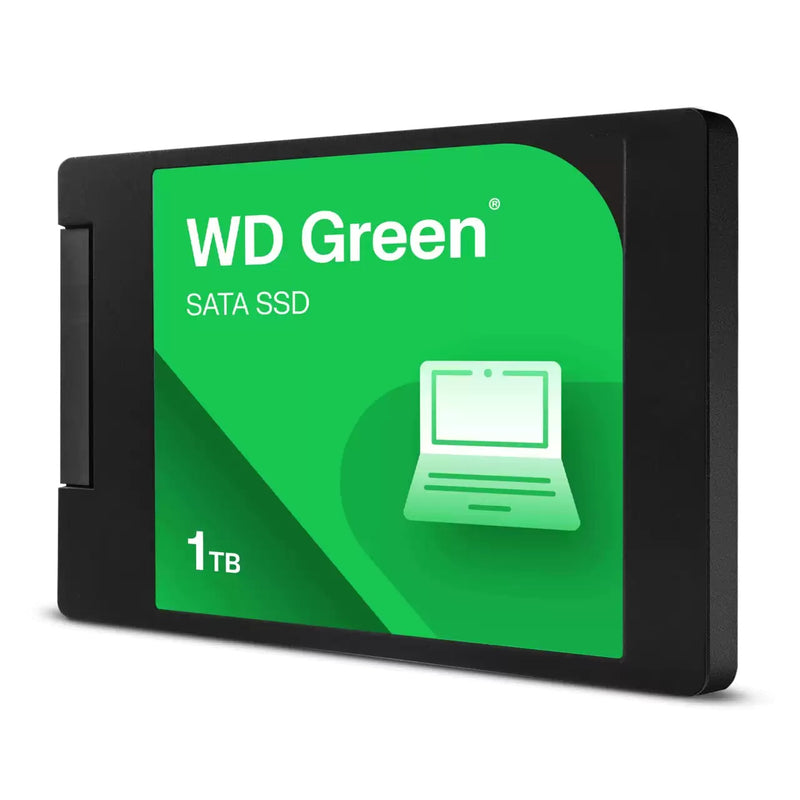 WD Green SATA 6GB/s SSD 2.5"/7mm Cased - 1TB (WDS100T5G0A-00CPT0)