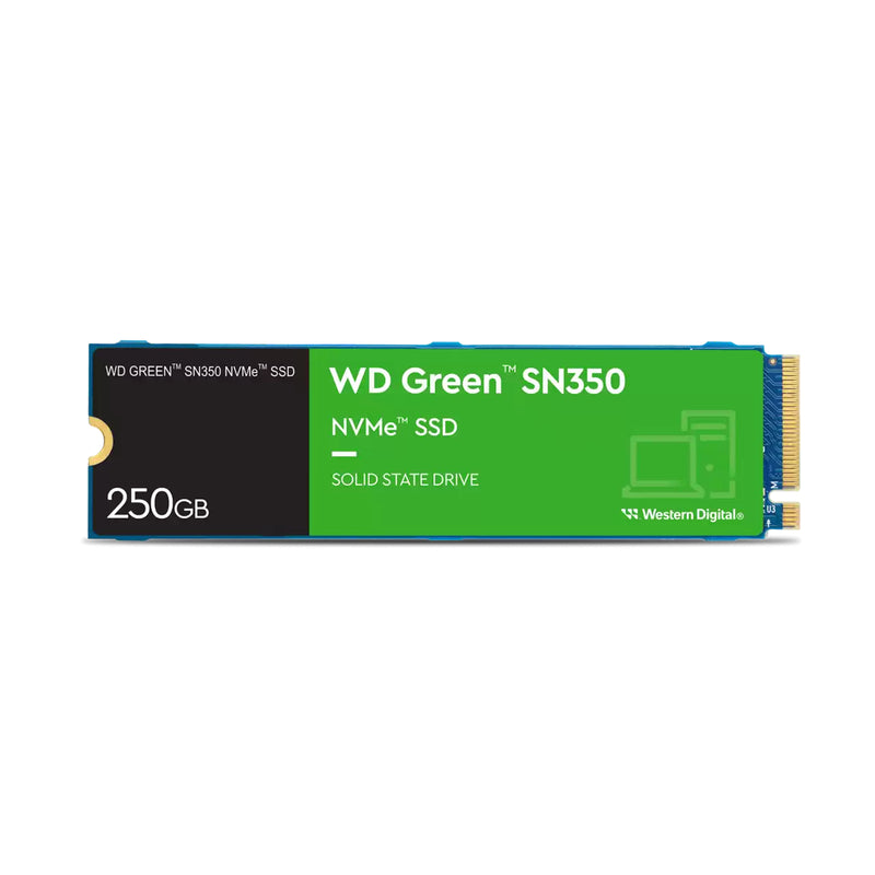 WD Green SN350 250GB M.2 2280 PCIe Gen3 X4 NVMe SSD (WDS250G2G0C) | DataBlitz