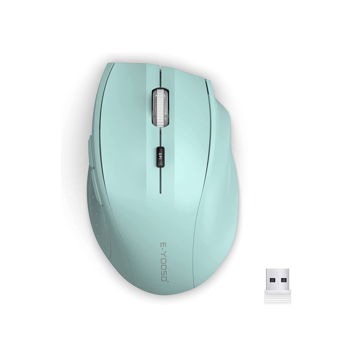E-Yooso E-1010 Wireless Mouse (Sky Blue)