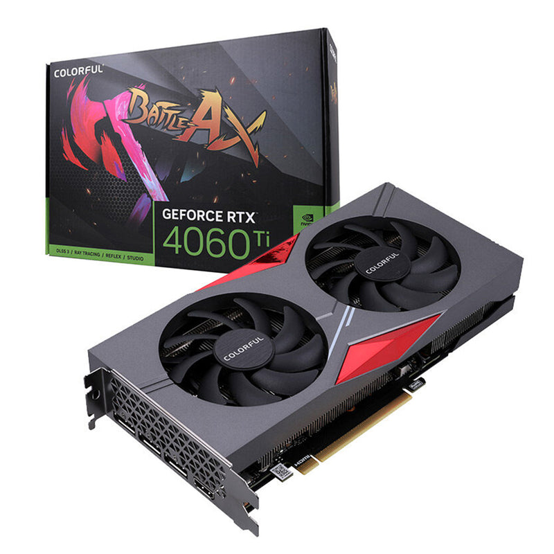 Colorful Geforce RTX 4060 Ti NB Duo 8GB-V GDDR6 Graphics Card