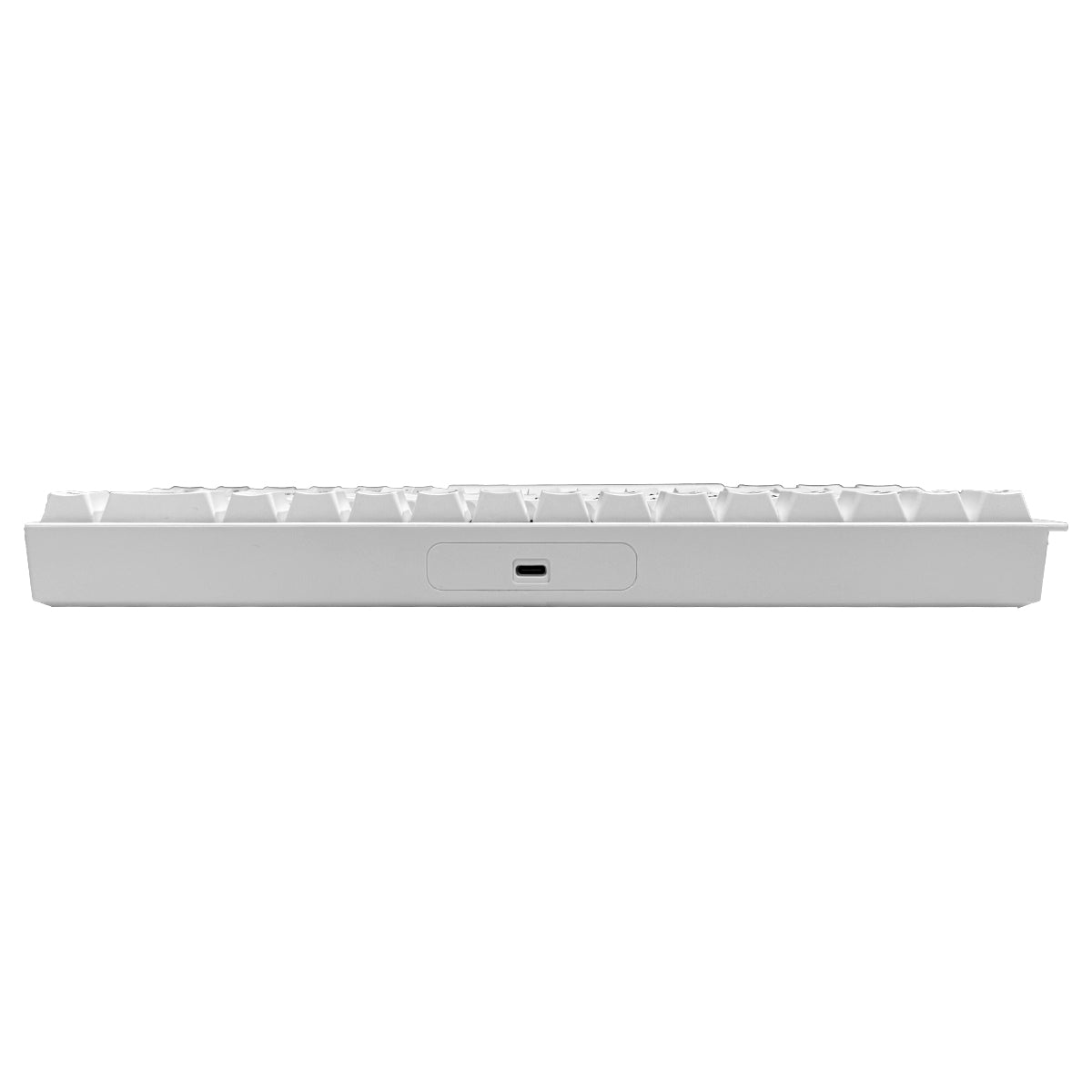 Ajazz AK680 V2 RGB Wired 68-Keys Aluminum Case Hot-Swappable Mechanical Keyboard (White) (Ice Island Switch)