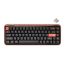 MelGeek MOJO68 Pigeon Custom & Programmable Mechanical Keyboard (Gateron Pro White, Gateron Pro Brown)