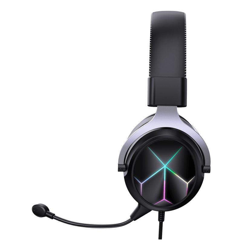 Onikuma X10 Pro RGB Noise Cancelling Detachable Microphone Gaming Headset (Black)